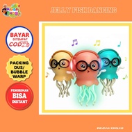 Dancing Jellyfish Toy Octopus Squid Music Dance/ Viral Dancing Duck Toy/ Angel/ Girl and Kuromi Batt