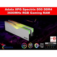 Adata XPG Spectrix D50 DDR4 3600MHz RGB Gaming RAM