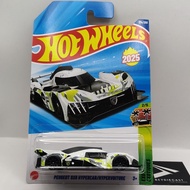 HotWheels Peugeot 9X8 Hypercar/Hypervoiture