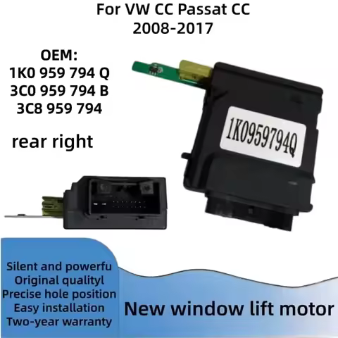 For VW Passat CC B5 B6 Window motor Modules Back left and back right 1K0959794L 1K0959795L 1K0959794