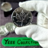 Maple Silver Coin 1 oz 2012 Canada 9999 PURE Silver Coin