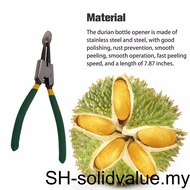 [solidvalue]Durian Opener 7 87'' Manual Durian Shelling Machine Peelers Peel Breaking Tool Opening Pliers Kitchen Utensils Tool