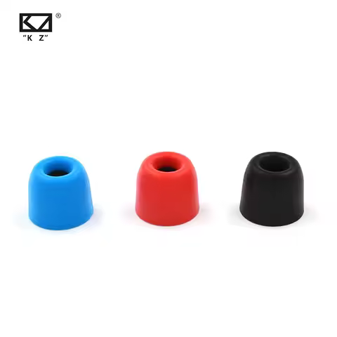 KZ Foam tips Memory sponge sleeve into earphone type headphones to enhance bass memory earplugs For 