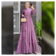 Merlin DRESS SHIMMER SILK DRESS CONDANGAN DRESS PEST DRESS SHIMMER BRIDESMAID DRESS