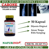 Cabone Naturindo Original Obat Herbal Tulang & sendi Obat Herbal Gigi Obat Nyeri Tulang Penambah Tin