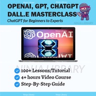 [Video Course] OpenAI, GPT, ChatGPT and DALL-E Masterclass | ChatGpt Course ChatGpt 4 Chat Gpt ChatG