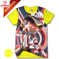 Boboiboy SUPRA T-Shirt Boboiboy Cartoon Series Children's Shirt REG-286