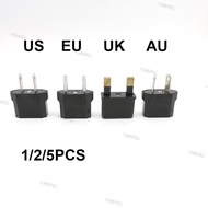 1/2/5pcs EU KR AU UK To EU US KR AU UK 250V 110v 10A wall Travel Adapter converter Electric Power Pl