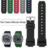 Watch Band For G-Shock GM-2100 GM-S2100 GA-2100 GM-5600/GA5600 silicone men's sports waterproof Watc
