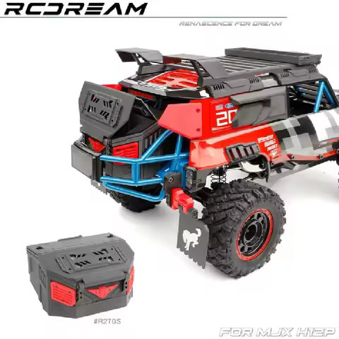 Hot Selling RCDream 1/12 RC Tool Box for MJX H12P Spare Battery Compartment Gundam Style Storage Box