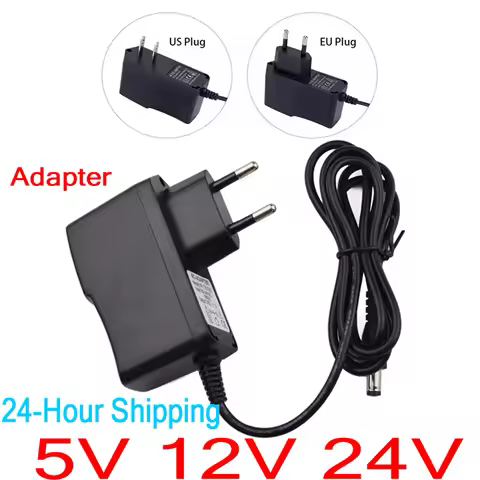 12V DC Power Supply Adapter Transformador 220V to 12V 24V 5V Transformer 1A 2A 3A Charger Converter 
