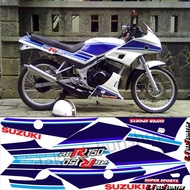 Striping Rgr Sprinter Putih Laminasi Glosy Cuting Mesin Bisa Vernis