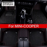 TITIPLER  Car Floor Mats For MINI ONE COOPER R56 F55 F56 Foot Coche Accessories Auto