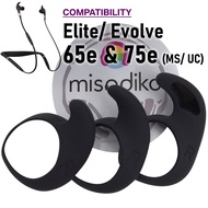 misodiko Silicone EarWings Ear Tips Compatible with Jabra Elite/ Evolve 65e & 75e In-Ear Earphones (