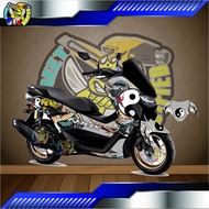 NMMAX NEW DRAGON/DRAGON DECAL STICKER