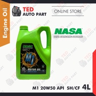 NASA M1 GD33  20W50 ENGINE OIL | 4L | Minyak Hitam 20 50 Minyak Enjin |  API SH/CF