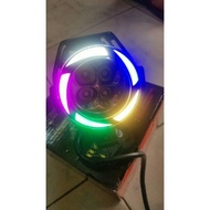 L4 lamp with seven-color border