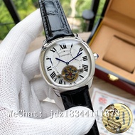 Cartier multi-function design imported Citizen movement calfskin strap men's watch