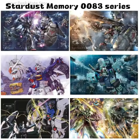 Stardust Memory 0083 Series GCG Gundam GP02 Nuclear Launch Playmat Single-player Battle Duel Rubber 