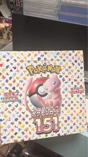 全新 Pokémon PTCG 151 日版原盒
