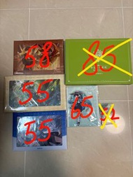 低價出全新原神官方流浪者散兵+鍾離周邊小盤小set Genshin impact wanderer scaramouche zhongli merch