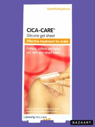 Cica-care Silicone Gel Sheet  ( 12cm x 3cm ) / ( 12cm x 6cm )