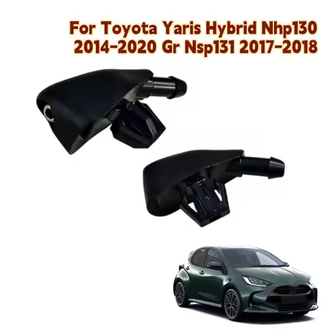 2PCS Car Washer Jet Nozzle Replacements For Toyota Yaris Hybrid Nhp130 2014-2020 Gr Nsp131 2017-2018