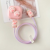 Pink Color Charger Protectors Charger Protective Case for iPhone 40W Adapter 17pro Max