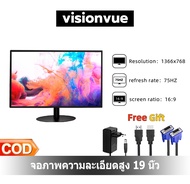 [พร้อมส่ง!]จอคอมพิวเตอร์ 27นิ้ว4K  24inch Curved Computer Monitor จอ17-22จอมอนิเตอร์1080P(IPS VGA HD