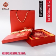 Wholesale Certificate Commemorative Wedding Couple Collection Box Wedding Certificate Collection Rea
