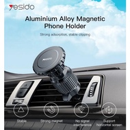 Yesido Phone Holder Car Holders Magnet 360 Rotate Car Bracket For Car Air Vent Aircon Clip Pemegang 