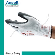 FLAS ~ jessy_mart Ansell HyFlex 11-735 Safety Gloves (price per pair) - Size 9