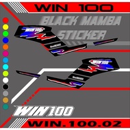 Striping WIN 100 sticker list variation HONDA WIN 100 CODE 02