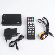 【Premium Quality】 Mini Full Hd Media Multimedia Player Portable Aulay 1080p Usb External Hdd Sd U Di