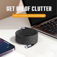 60W/240W Portable Magnetic Suction Cable Super Fast Charging USB Charger Cord for iPhone/Android