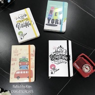 A6 Size Notebook with Horizontal or Square Paper