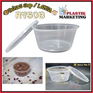R750 Microwaveable Round Container 50pcs± / Bekas Sup 750ml /  圆形打包盒  / Bekas laksa