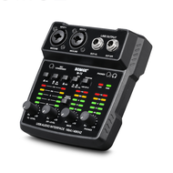 BOMGE M-12 USB Audio Interface SoundCard Interface for Recording Music Computer Recording Audio Inte