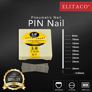 【ELITACO】 10000pcs 610 612 615 618 620 622 625 P625 22 Gauge Pneumatic air nailer Tacker Brad Meite