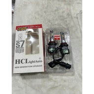 LED bulb 9006 HB4 S7 HCL white light. 9006 led bulb 1 year.