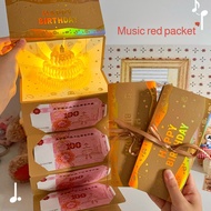 [Music Light] Birthday/Red Packet/3D Card/Music Light/Envelope