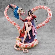 海賊王蛇姬女帝手辦 POP七武海波雅漢庫克GK坐姿場景擺件玩具禮物