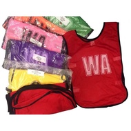 Netball Bib Set - Mesh Junior / Senior CQ KZ
