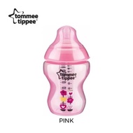 Tommee Tippee-Closer To Nature 90z/260ml Pp Tinted Bottle(Single) Pink