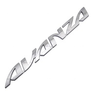 AVANZA Letter Logo ABS Plastic Car Sticker Car Badge Emblems Accessories Logo For Toyota Avanza