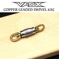 VFOX COPPER LEADED SWIVEL 63g Fishing Swivel Accessories Kili Mancing Kekili Pancing