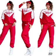 Rbk Parachute Women's Sports Suit Gym Outfit Woman Set Tracksuit Set