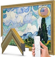 Empire Gold 32" Slim Deco TV Frame - Compatible ONLY with Samsung The Frame TVs (Fits 2021-2025, LS0