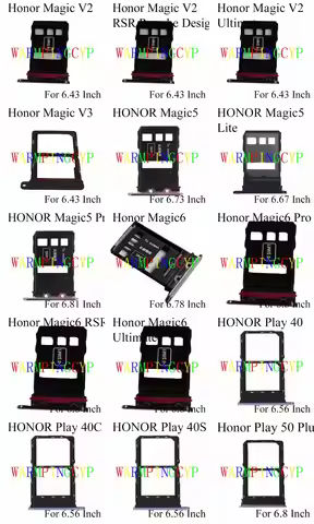 SIM Card For HUAWEI Honor Magic5 V2 RSR Design Ultimate V3 Lite Pro Magic6 Play 40C 40S 50m Plus VER