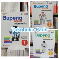 ORI Book Bupena Informatics ICT smp mts Class 1 7 VII, 2 8 VIII, 3 9 IX Erlangga Independent Curricu